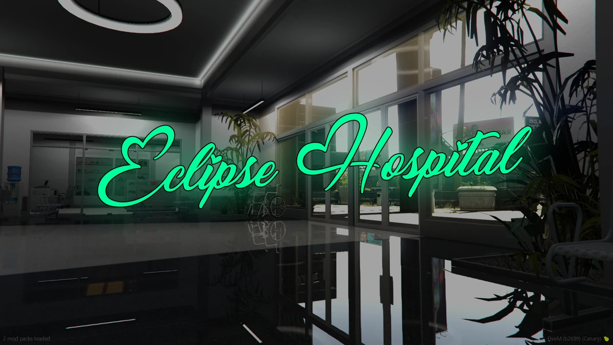 Eclipse Hospital MLO – Fully Open Source | FiveM Medical Roleplay Interior